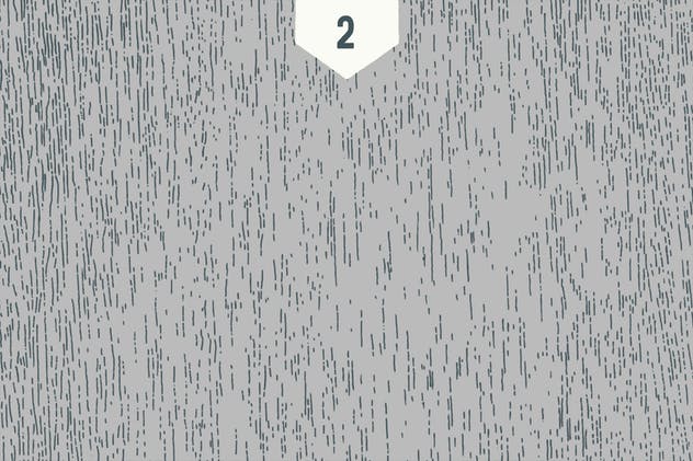 手工绘制的木质纹理图案素材 Hand Illustrated Wood Texture Patterns插图(2)