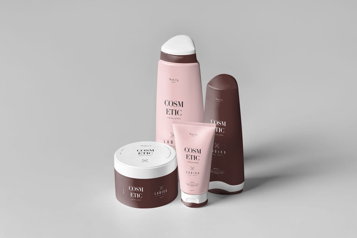 美容护肤品化妆品样机7 Cosmetic Mock-up 7插图