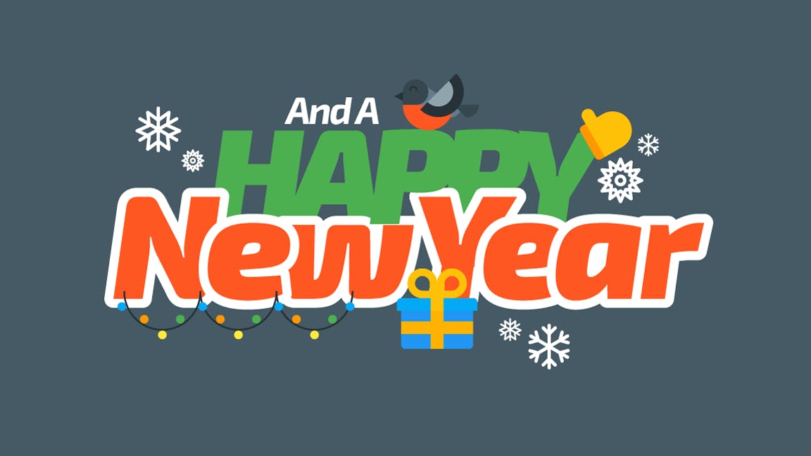 圣诞节&新年庆祝主题矢量插画素材 Christmas & New Year Illustrations插图(7)