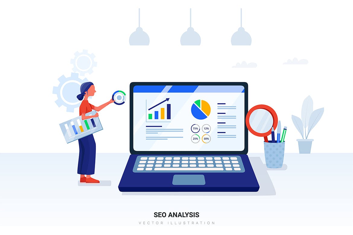 技术主题网站设计矢量插画素材集v19 [Part 19] Technology Vector Illustration Set插图(3)