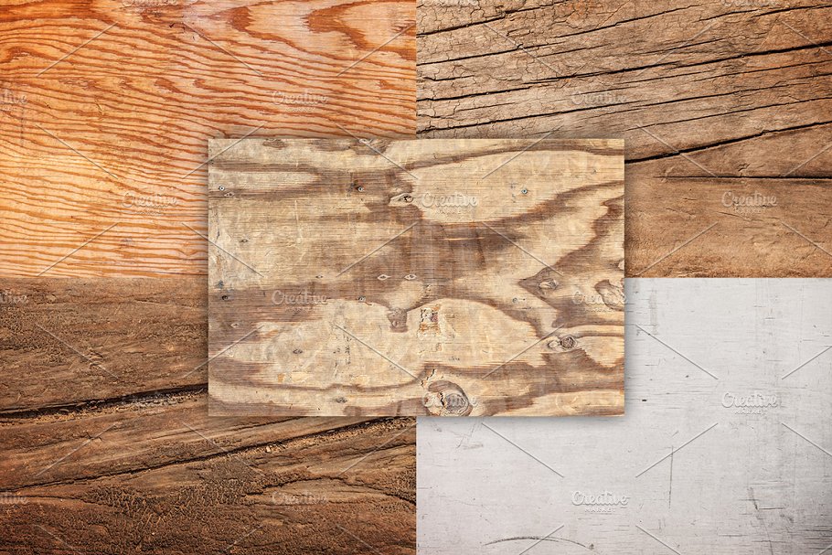 15款逼真真实木纹纹理合集4 Wood Textures Pack 4插图(3)