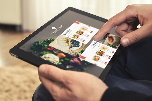 平板电脑ipad样机模板 Tablet Mockup插图(6)