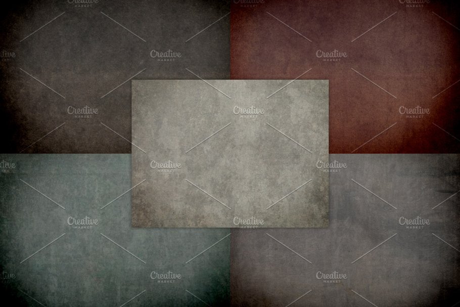 超高分辨率复古做旧污迹纹理 Grunge Textures Pack 3插图(2)