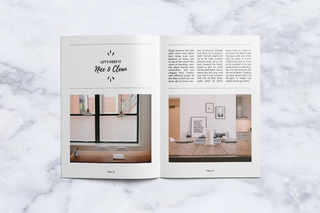 创意时尚生活方式杂志设计INDD模板 Creative Magazine插图(7)