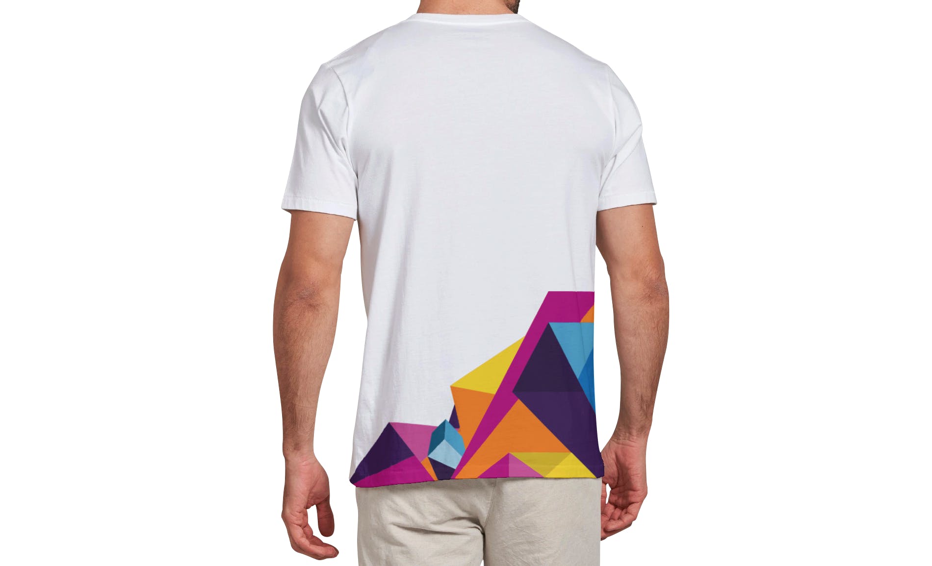 男士T恤印花设计效果图样机素材库精选v03 T-shirt Mockup Vol 03插图(11)