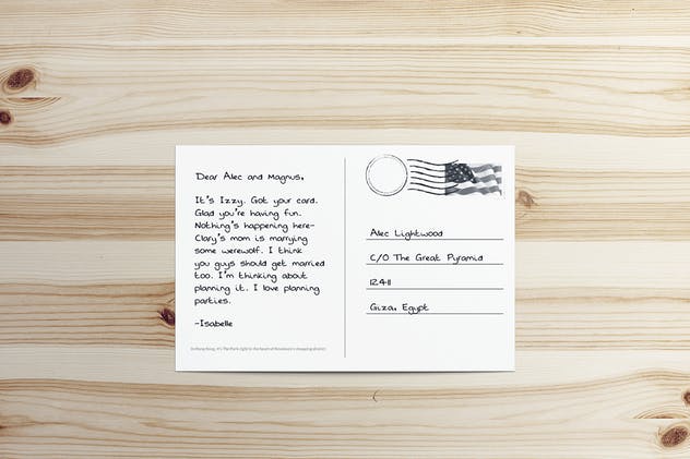 A6明信片/信封/邀请函/传单样机 A6 Postcard & Envelope / Invitation / Flyer MockUp插图(7)