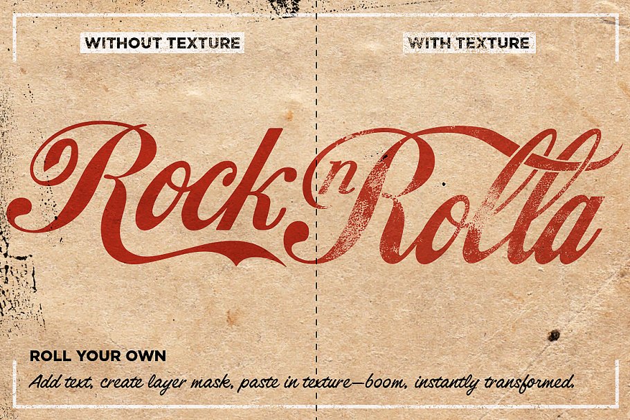 滚刷墨水图案纹理 Rolled ink textures插图(1)