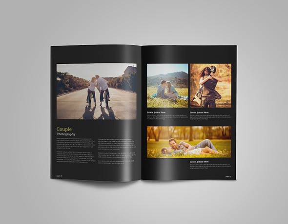 独立摄影师作品集作品画册排版设计模板 Photographer Portfolio插图(5)