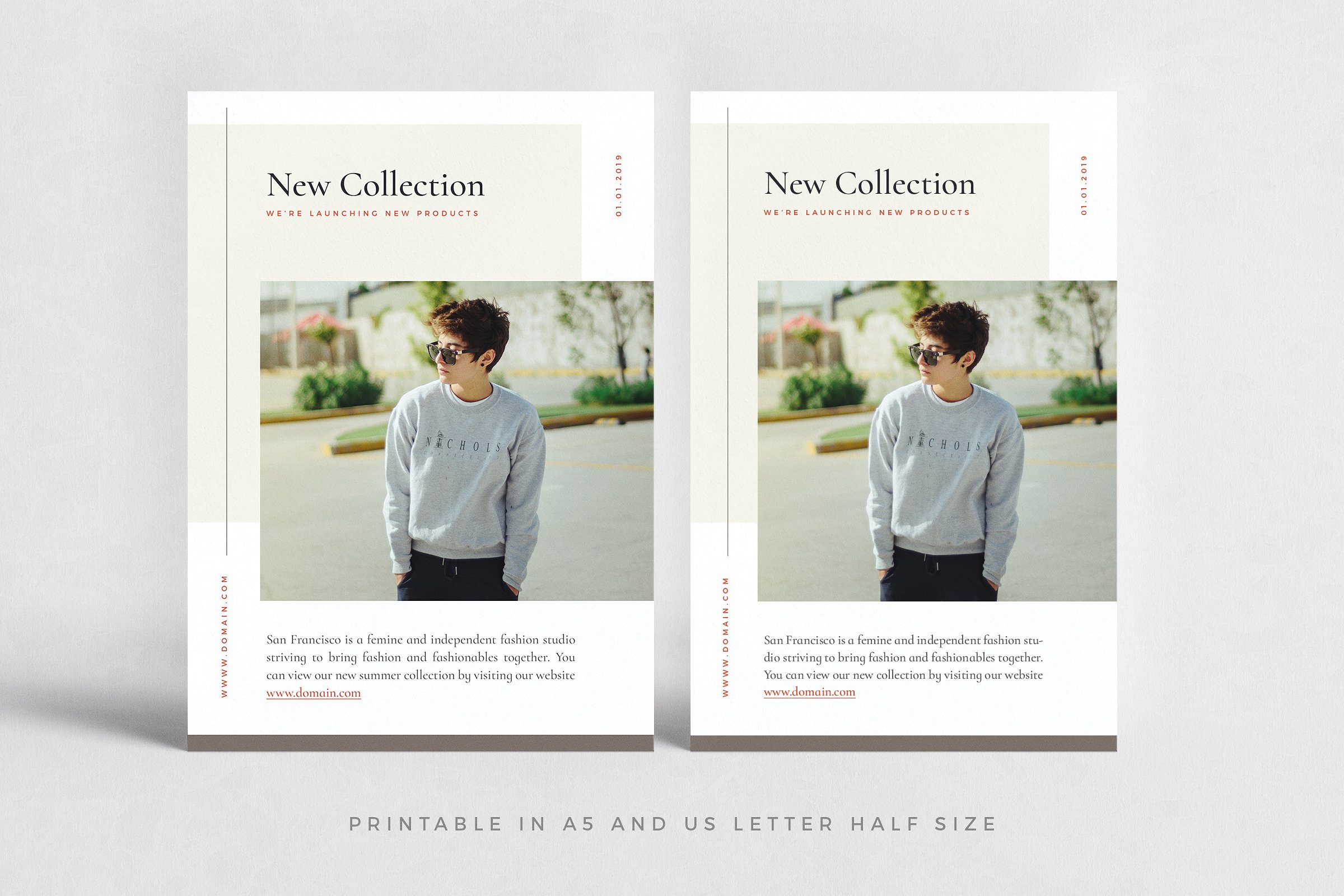 优雅时尚传单模板合集 San Francisco Flyer Pack插图(5)