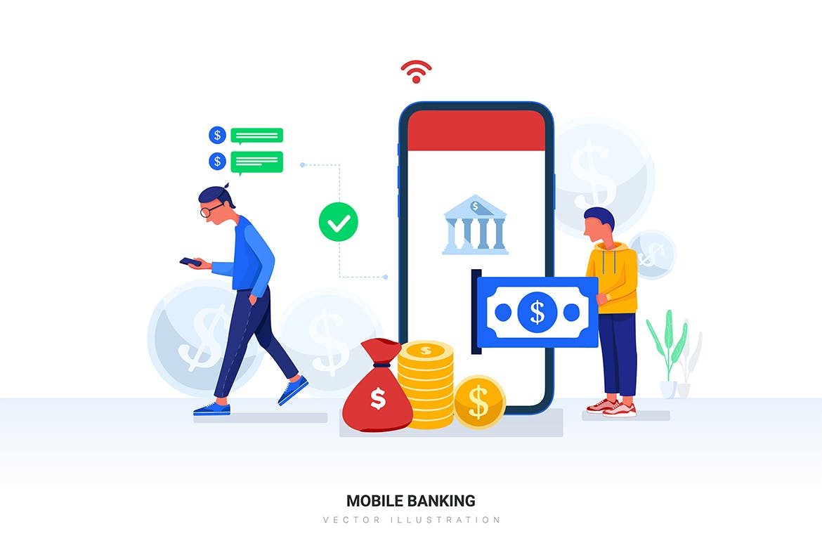 技术主题网站设计矢量插画素材集v20 [Part 20] Technology Vector Illustration Set插图(2)