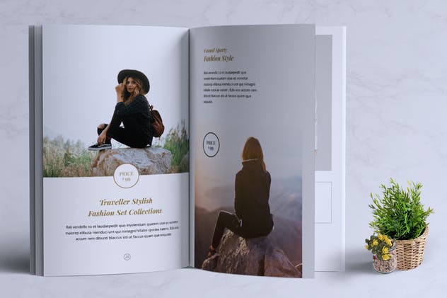 时尚杂志/品牌画册/企业宣传册设计模板 BERNARD – Fashion Magazine插图(6)