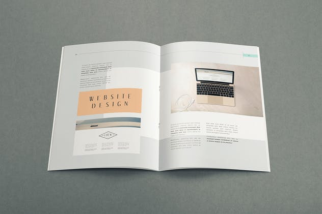 传统艺术品牌指南手册模板 Traditional Art – Brand Guideline Template插图(12)