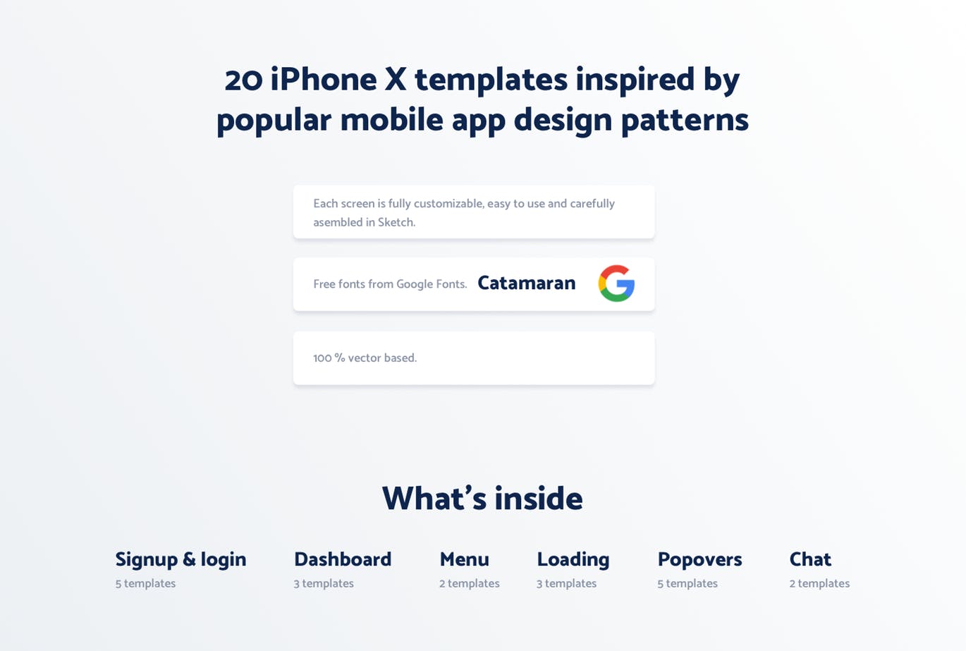 极简主义设计风格APP应用UI设计素材库精选套件v1 Spojeeto Mobile App UI Kit插图(1)