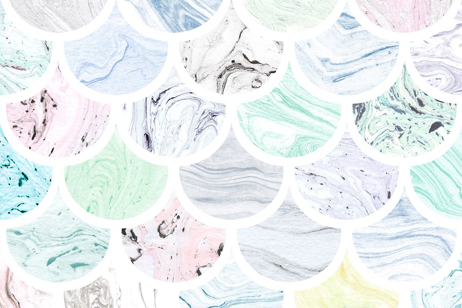 大理石肌理纹理合集2 Marble Paper Textures 2插图(2)