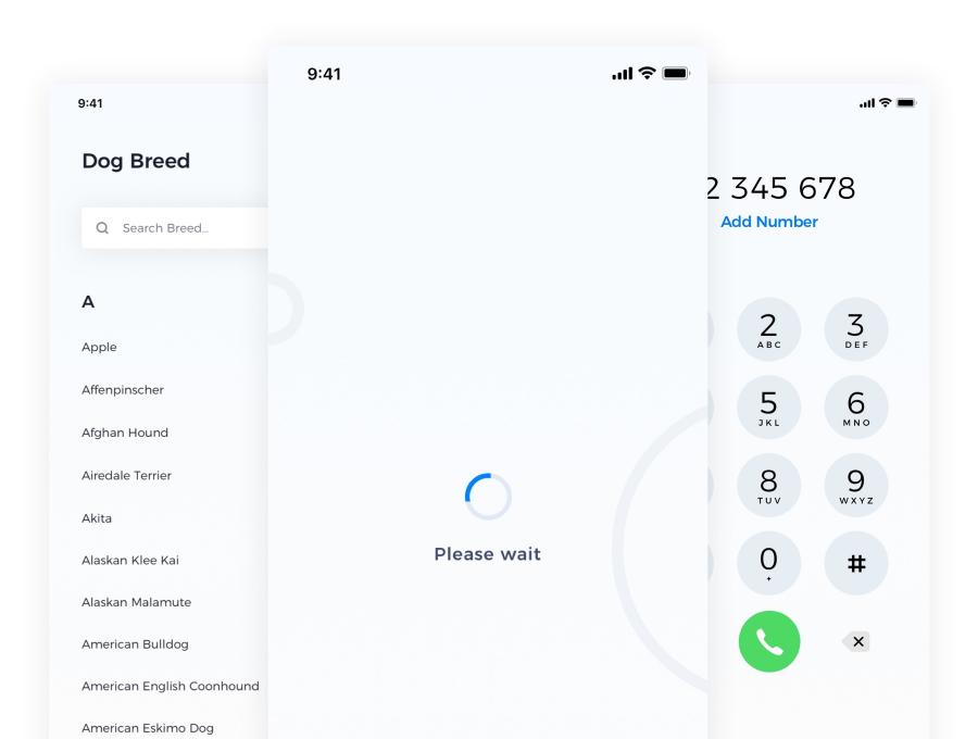 素材库下午茶：优雅的常规功能iOS APP UI KIT套装下载插图(5)