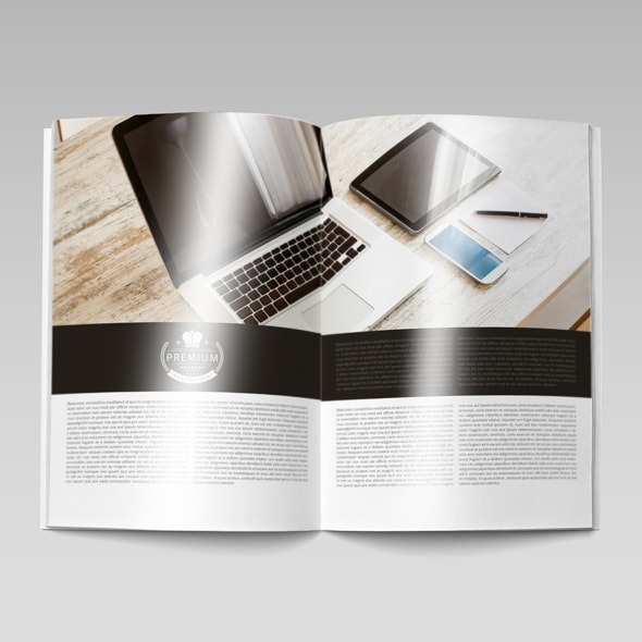 完美展现财务规划的杂志模板下载[indd]插图(1)