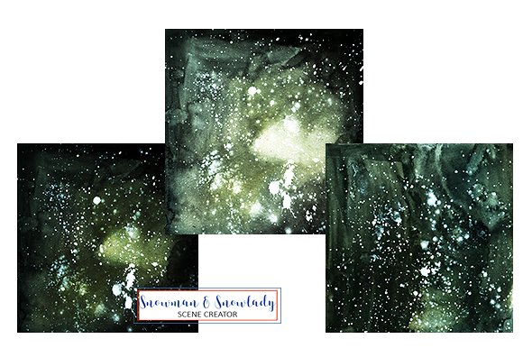 雪人圣诞水彩剪辑集 Snowmen Christmas Clipart Collection插图(14)