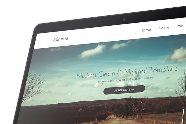 网站设计展示多维演示样机模板 3D Website Display Mockup插图(14)