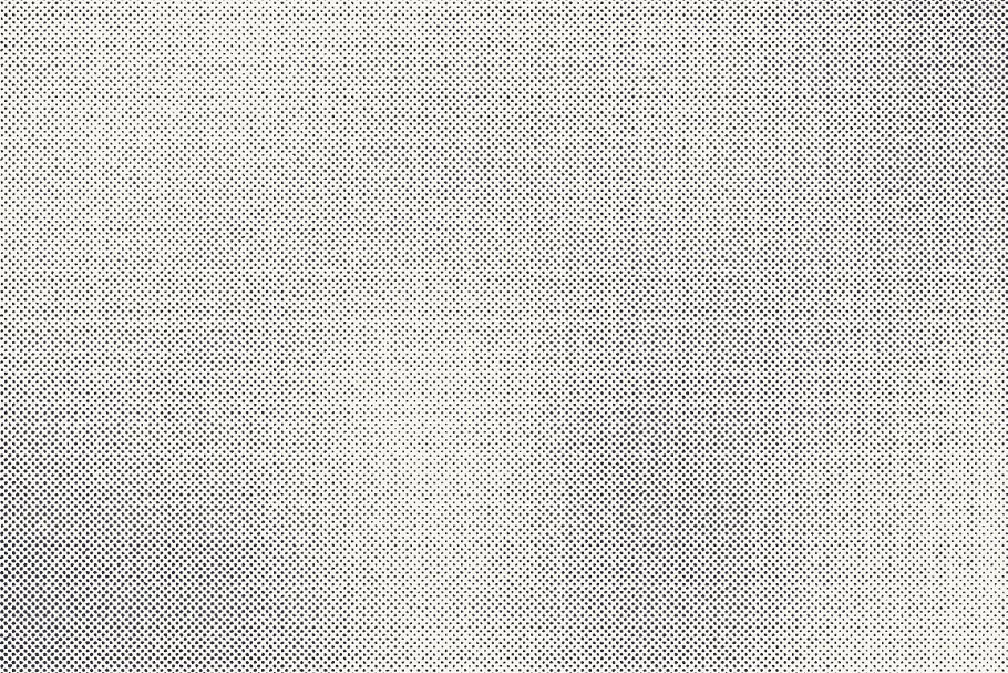 复古半色调圆点波点纹理 Retro Halftone Textures插图(6)