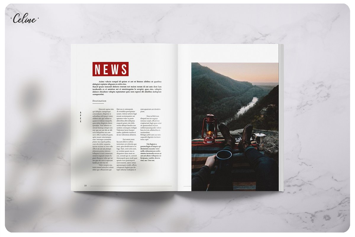 时尚旅游出行图册设计模板插图(6)