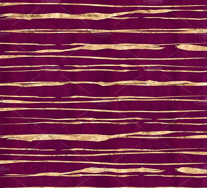 温柔秋季金箔色调墙纸纸张纹理 Harvest Golden Patterns & Textures插图(4)