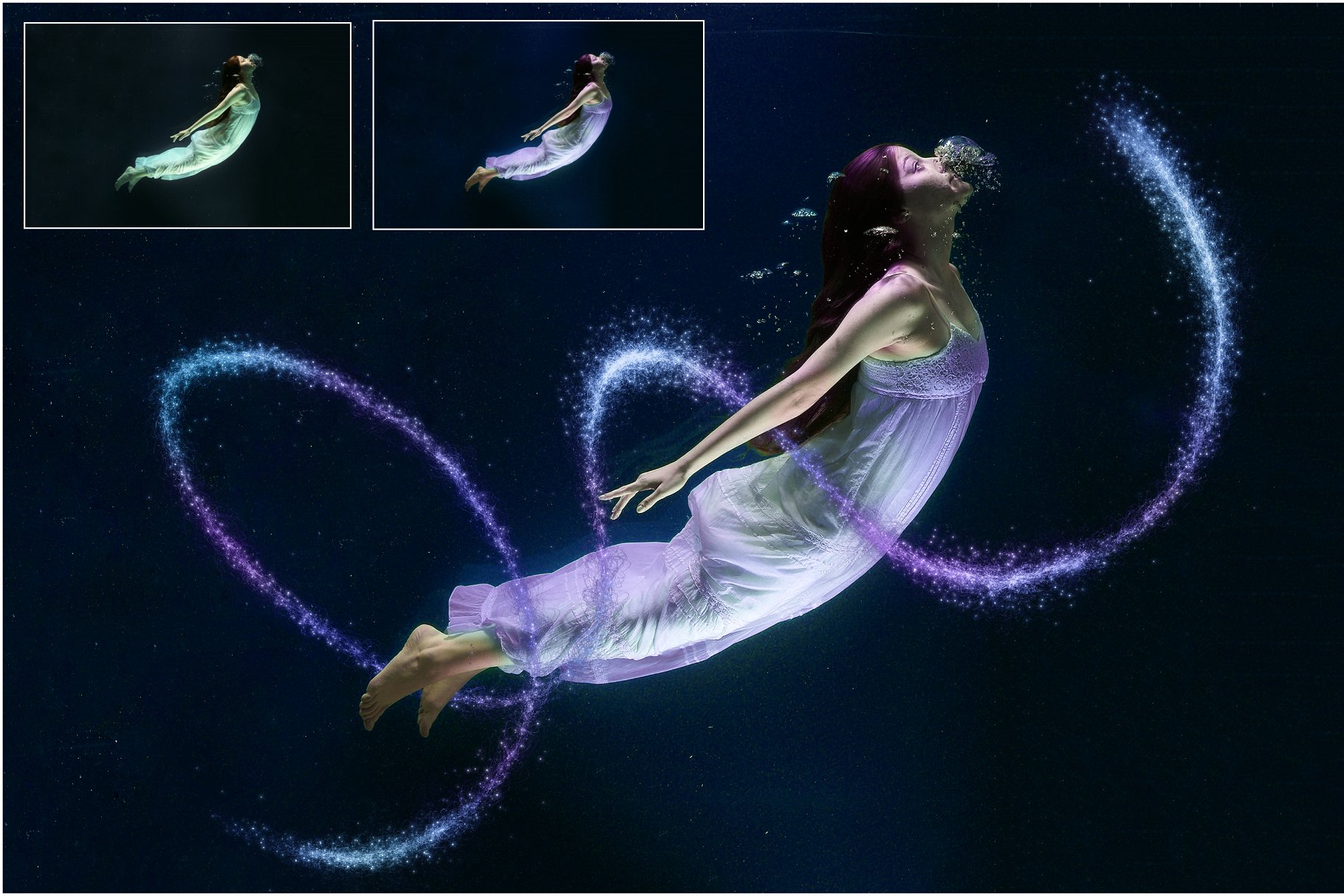 5K高分辨率创意梦幻闪粉叠层背景 5K Pixie Dust Overlays Color Edition插图(6)