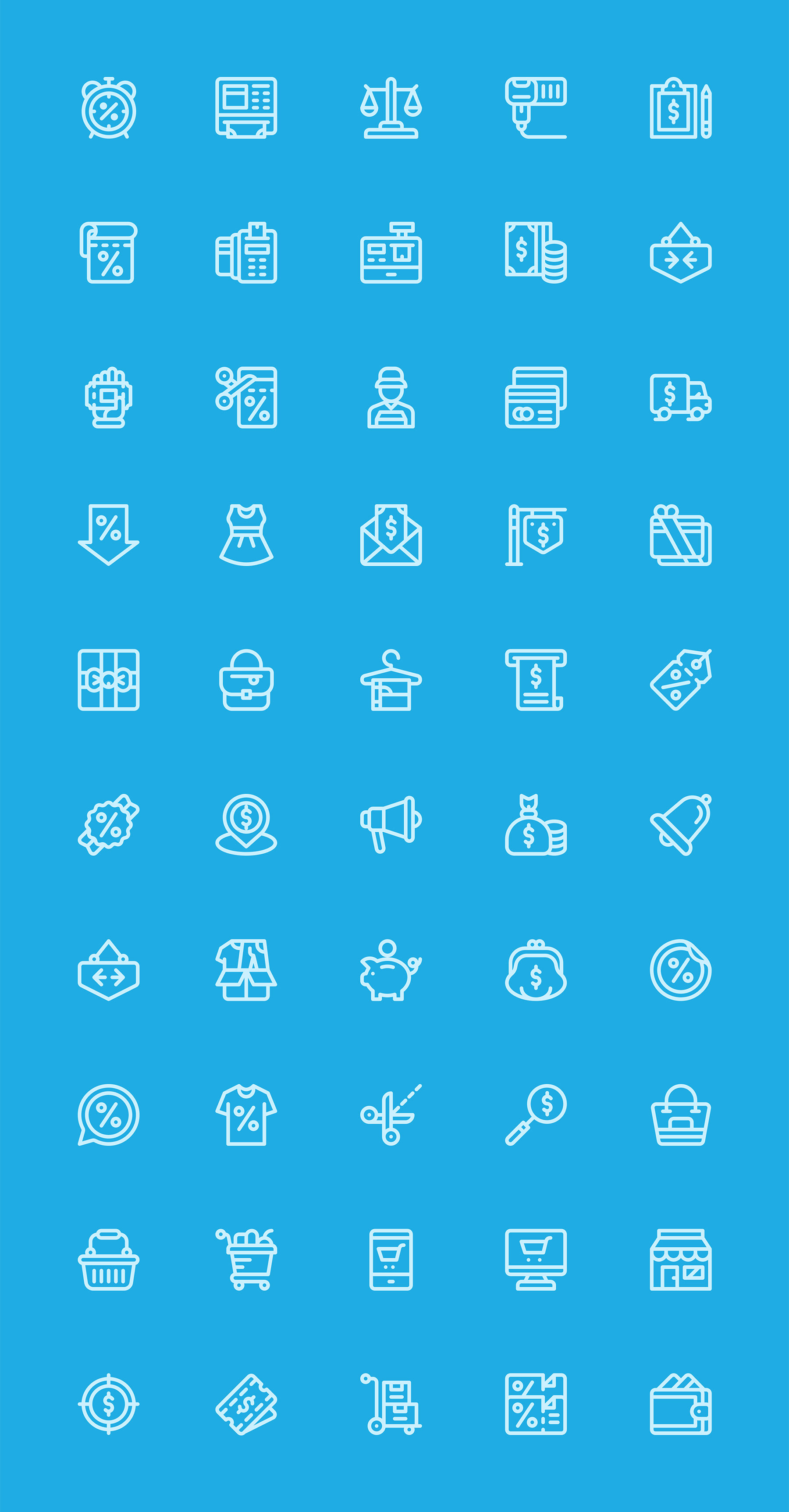 50 枚销售元素图标