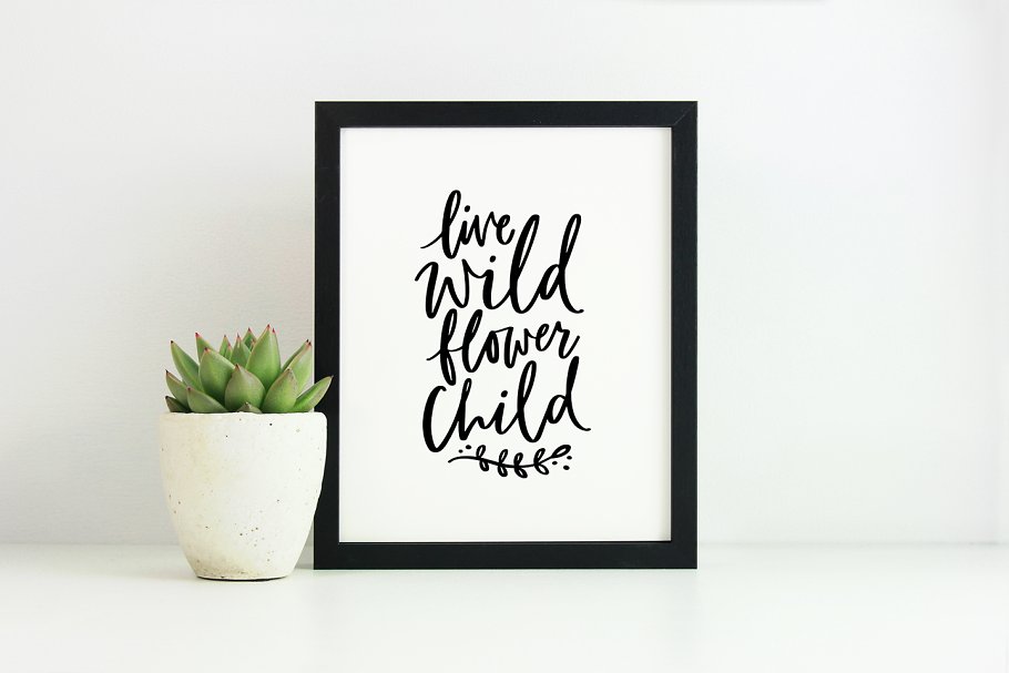 相框和海报展示样机 Picture frame & Poster mockup photos插图(1)