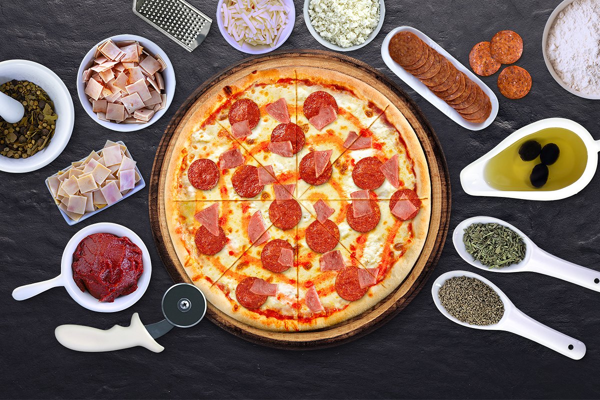 美味食品披萨样机和场景生成器【Pizza Creator & Scene Generator】插图(14)