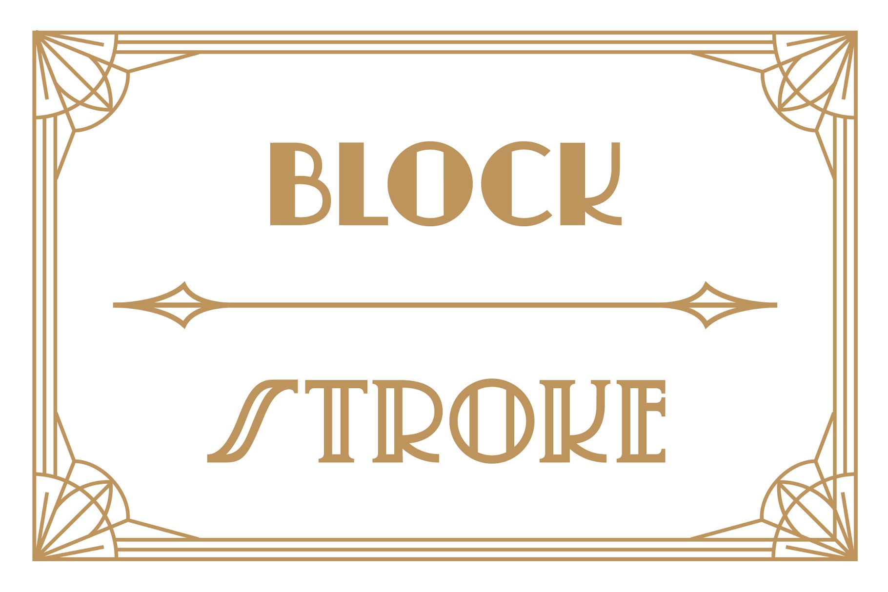 20世纪20年代装饰艺术英文字体&纹理 Serendior | Font & Seamless Patterns插图(1)