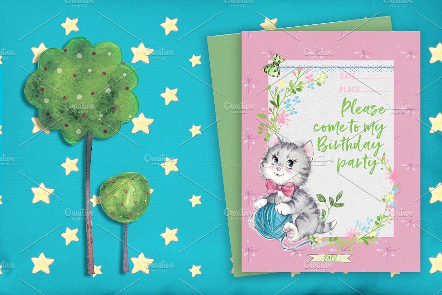 超级可爱儿童主题设计素材合集[2.24GB] FAIRY-TALE LAND插图(15)