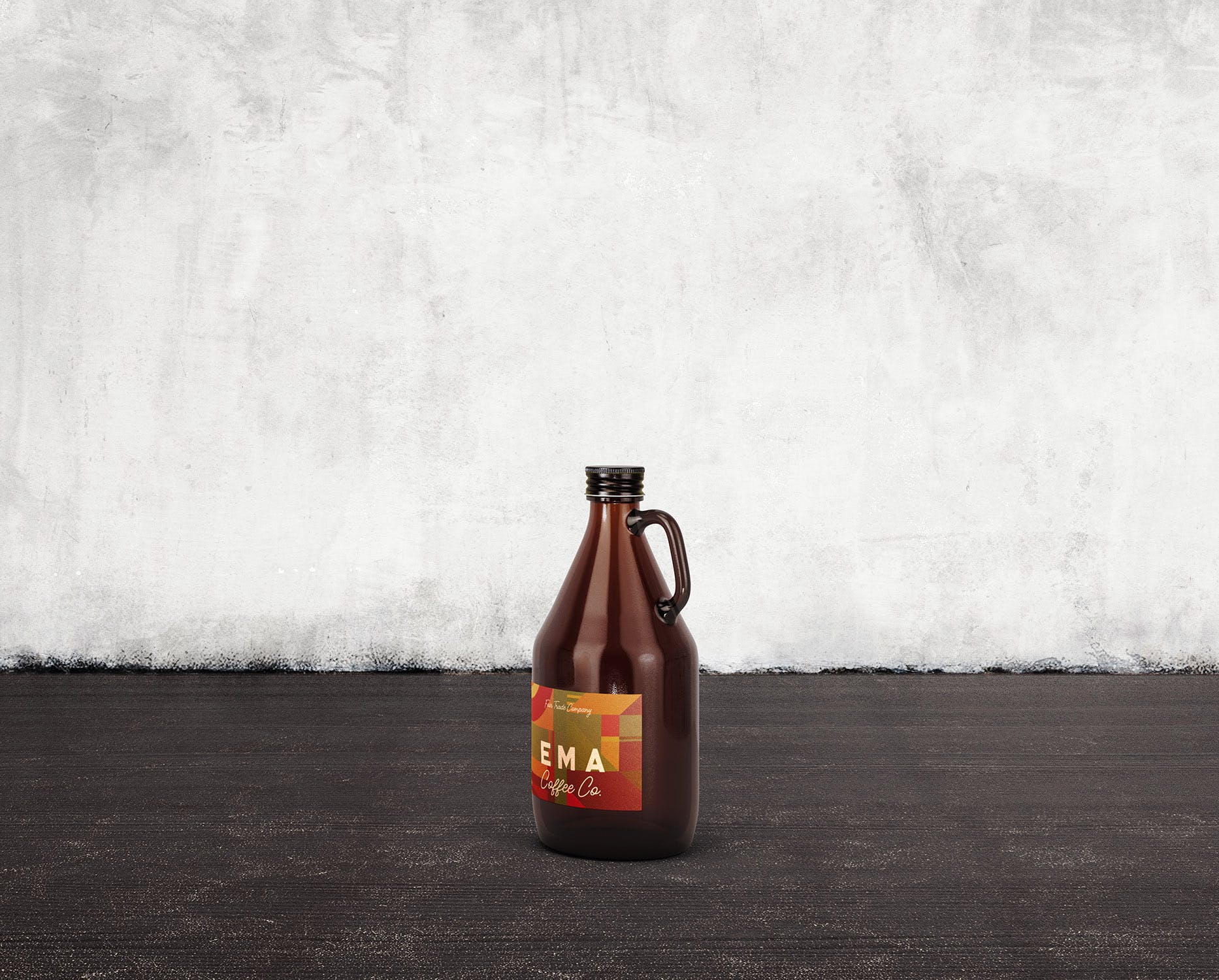 6个啤酒/咖啡/牛奶瓶外观设计素材库精选v1 6 Beer Coffee Milk Bottles Mockups 1插图(6)