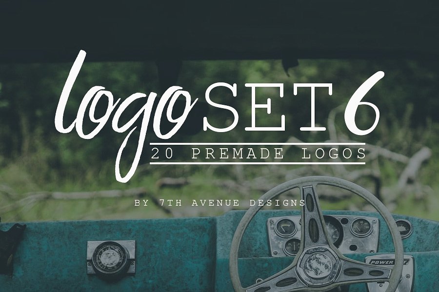 优雅文艺风十足的Logo标志模板合集 Logo Set 6插图(2)