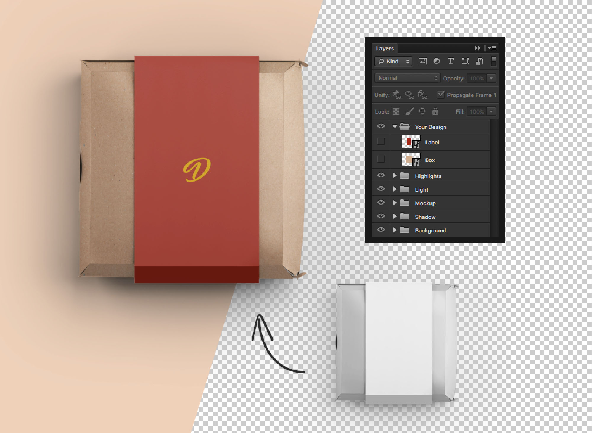 厨房包装用具样机场景生成器插图(5)