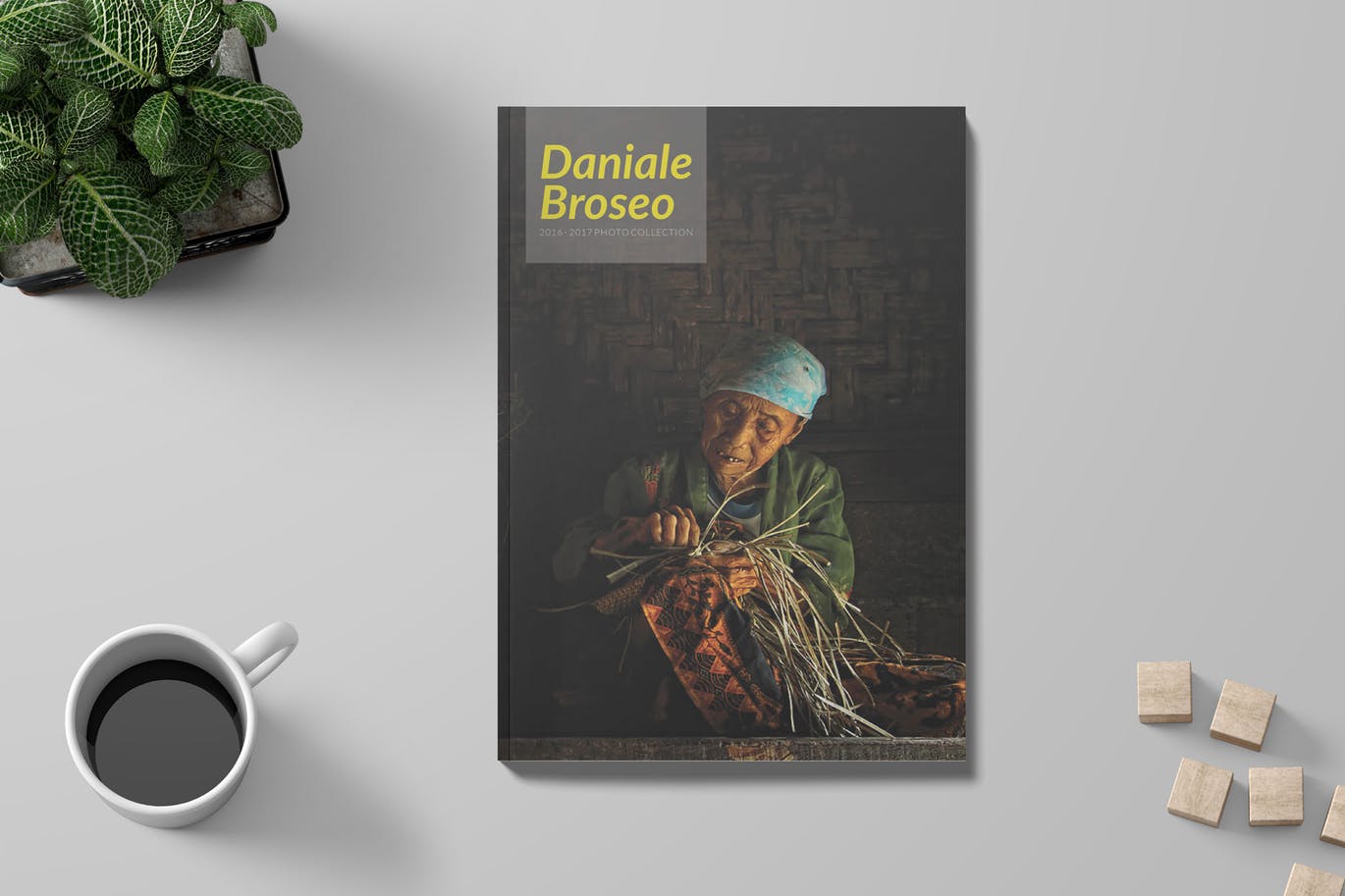 人像摄影艺术作品合集杂志画册设计模板 Photographer Album Portfolio插图