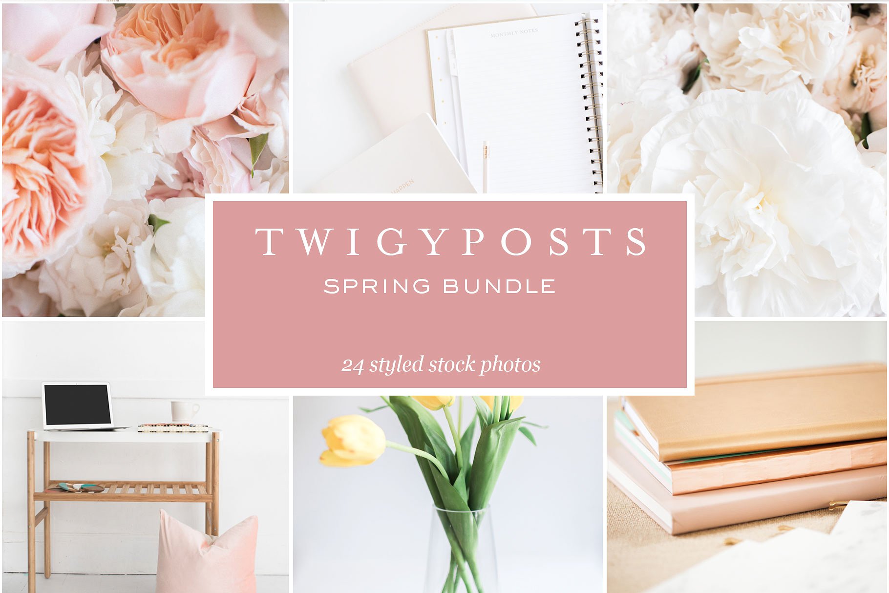 小清新女性主题场景背景照片集 Spring Styled Stock Photos插图(2)