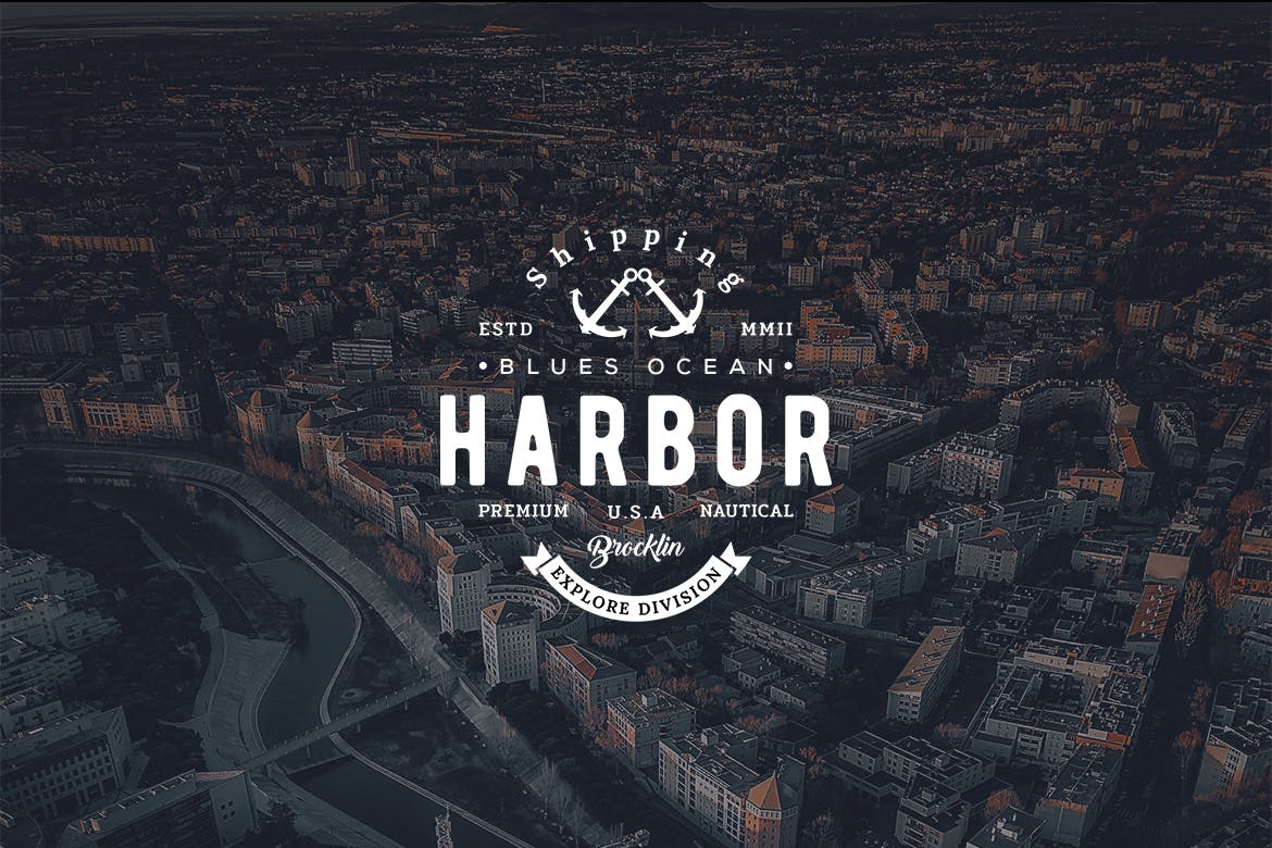 欧美复古设计风格品牌素材库精选LOGO商标模板v25 Vintage Logo & Badge Vol. 25插图(3)