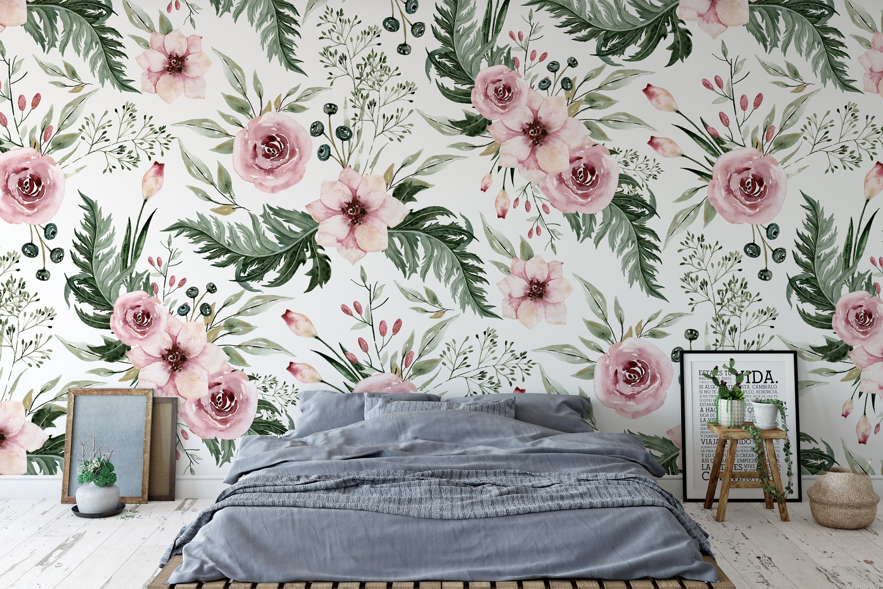 森林的气息水彩剪贴画元素 Watercolor Forest Scent插图(9)