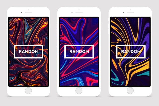 24种混合多彩油漆肌理纹理素材 24 Liquify Textures插图(3)