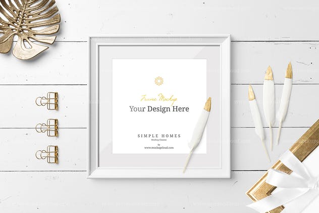 简约家庭相框样机Vol.2 Simple Homes Mockup Vol. 2插图(2)