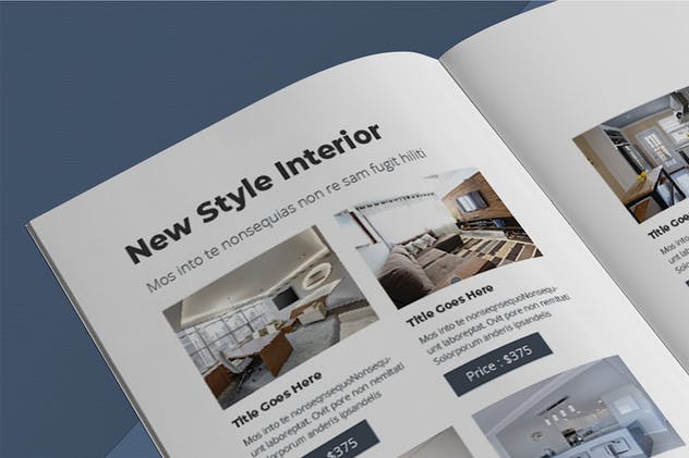 A5尺寸产品目录设计模板 A5 Interior Catalogue Template插图(10)