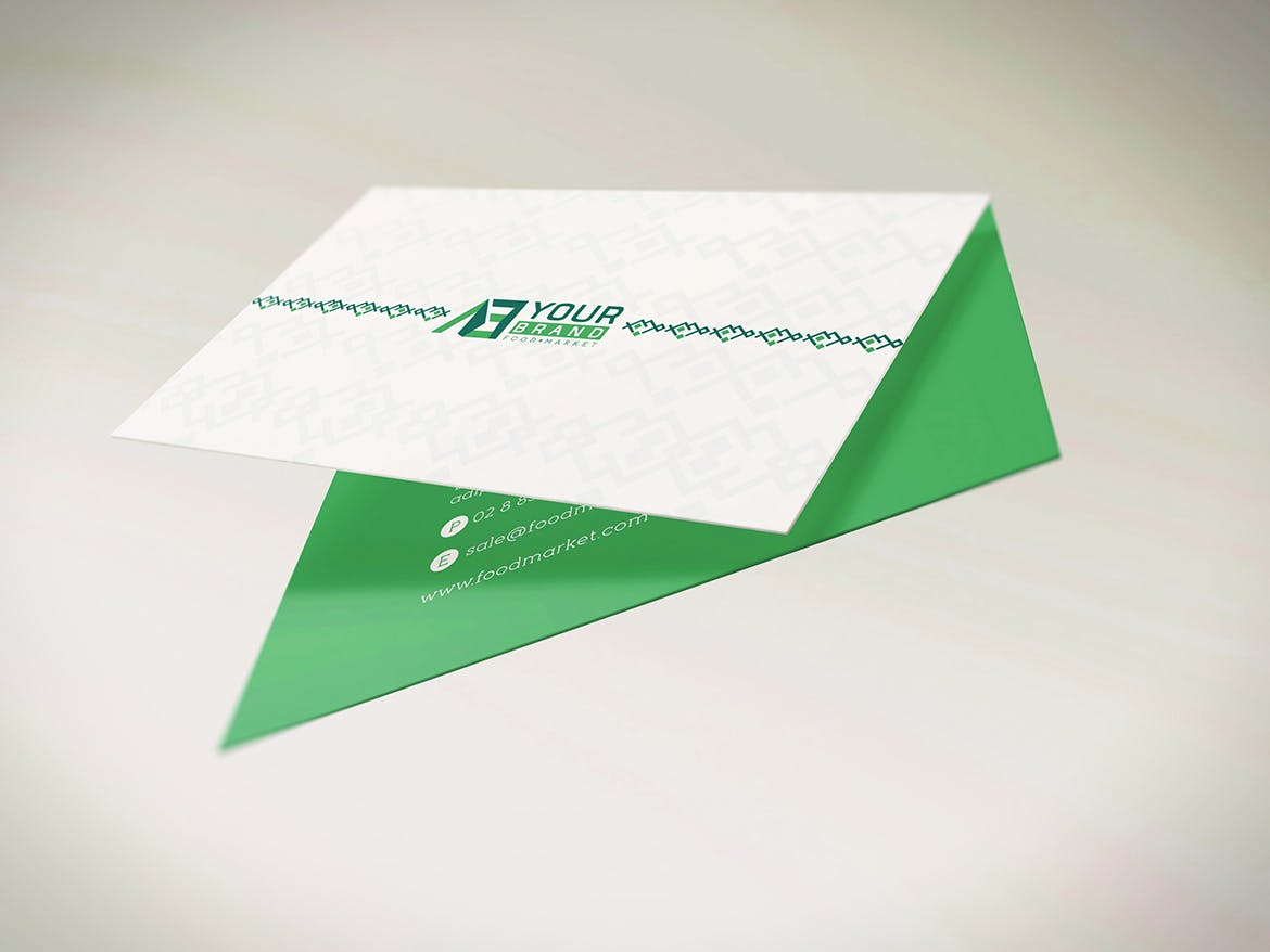 食品品牌VI视觉体系设计预览样机套件 Food Market Identity Branding Mockups插图(6)