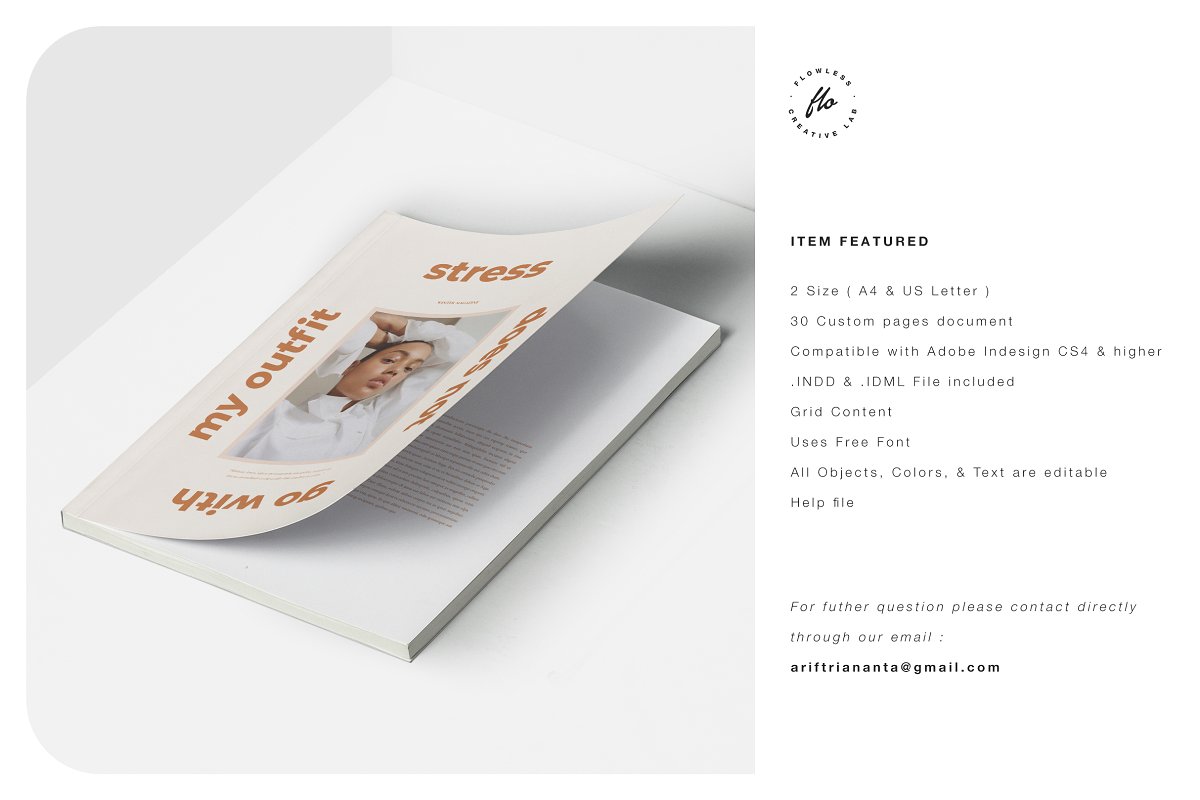 潮流时尚服装产品图册设计模板插图(5)