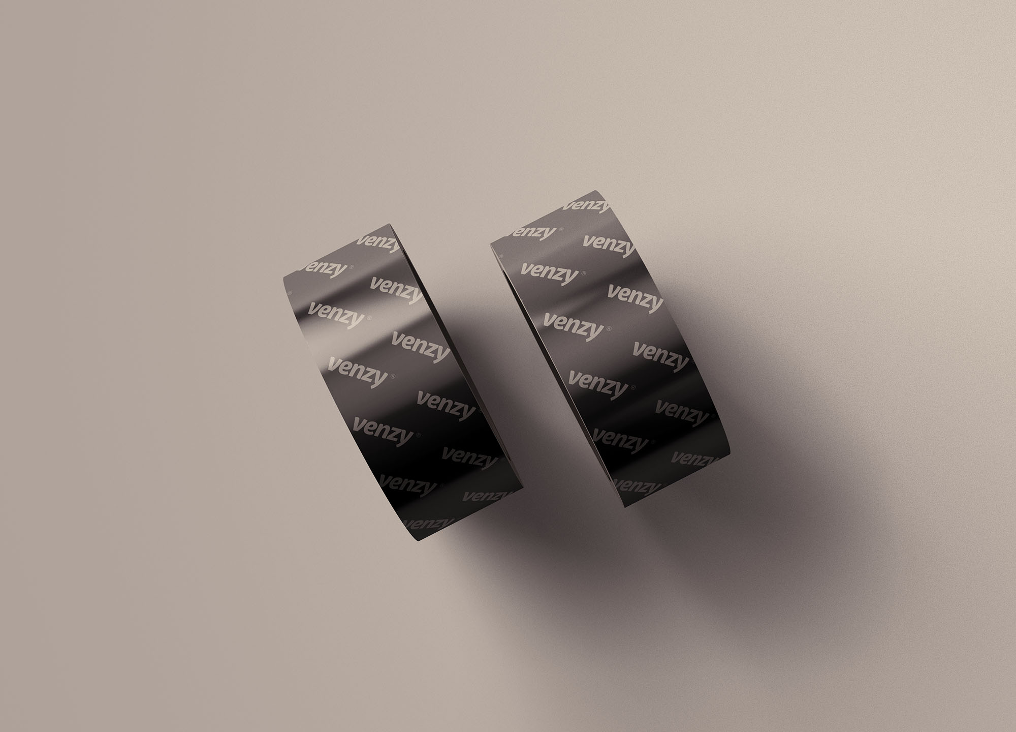 管道胶带图案设计样机模板 Duct Tape Mockup插图(4)