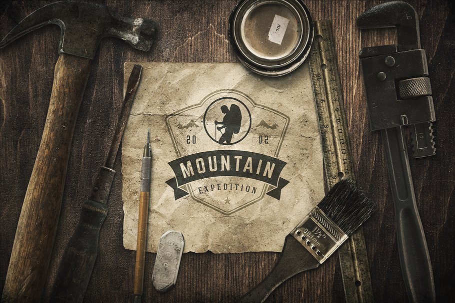 280个户外品牌Logo标志和徽章模板 280 Outdoor logos and badges插图(3)