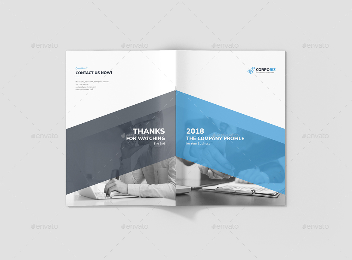 企业公司极简主义风格简介宣传册3合1插图(13)