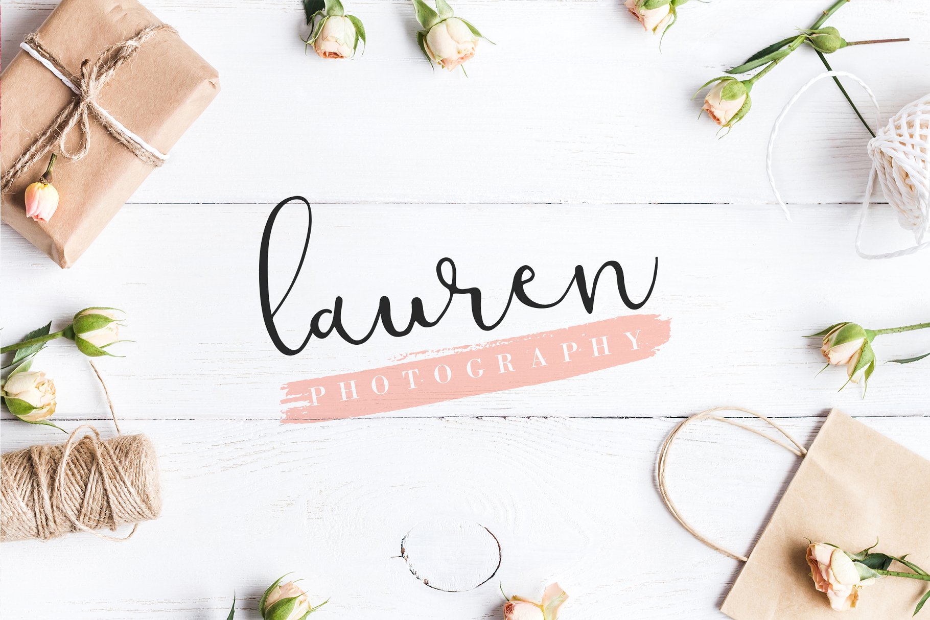 轻奢女性品牌Logo模板合集 Feminine Logo Pack插图(1)