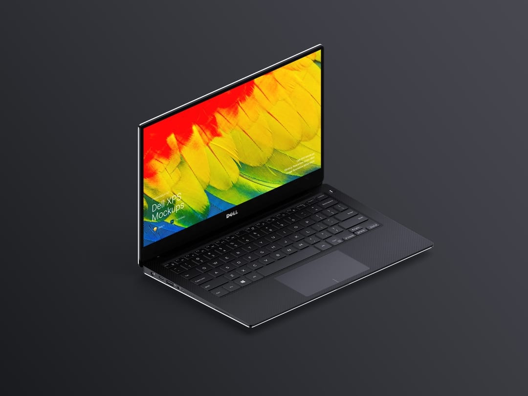 超级主流桌面&移动设备样机系列：Dell  XPS 超极本样机 [兼容PS,Sketch;共1.9GB]插图(2)