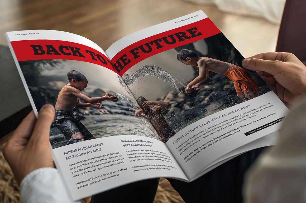 30页时尚的旅行、投资组合杂志模板下载[indd]插图(11)