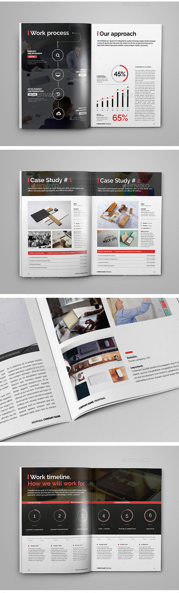 现代、专业、极简的杂志模板合辑下载 Proposal Bundle [indd]插图(3)